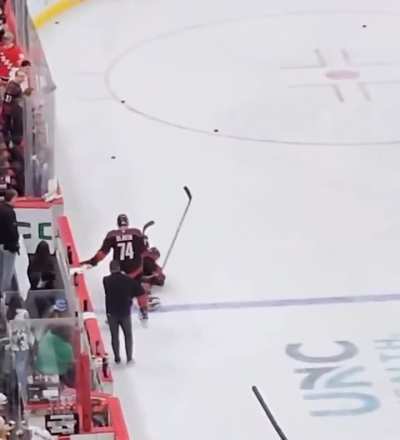 Jalen Chatfield warm up routine