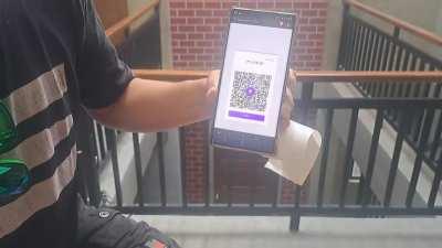 We got our first tourist on Boracay Island Philippines