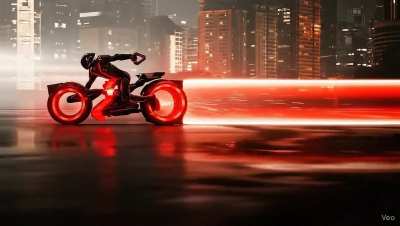 Tron Ares - Light Cycle : Live Wallpaper