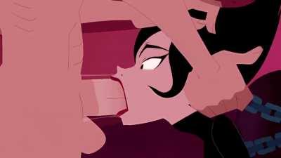 FUCK YOU!! You made me swallow all that. (Ashi - Samurai Jack)