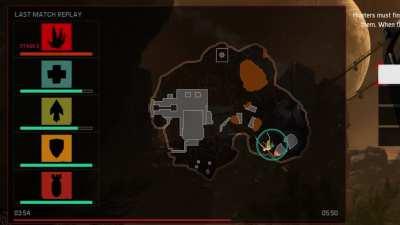 I would love an Evolve style after match map which showed where the survivors and killer were.