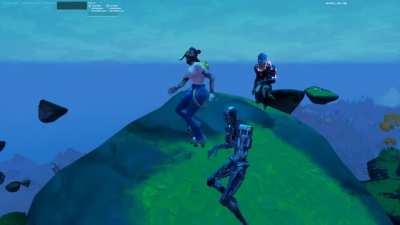 Dancing together in Operation: Sky Fire is kind of... speedy