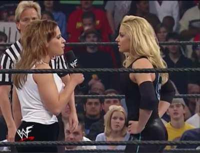 Trish Stratus, always pushed up