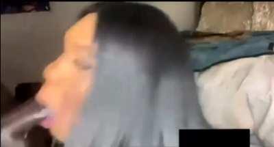 SHE GOT A FUCKING NECK ON HER