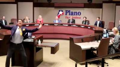 Alex Stein Performs' Vladimir Must Die' Rap Before City Council