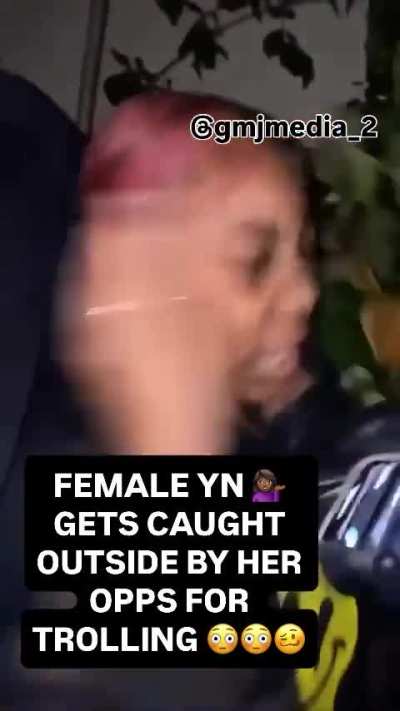 Female YN finally gets caught slipping by her opps