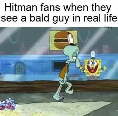 OMG it's Agent 47 in disguise