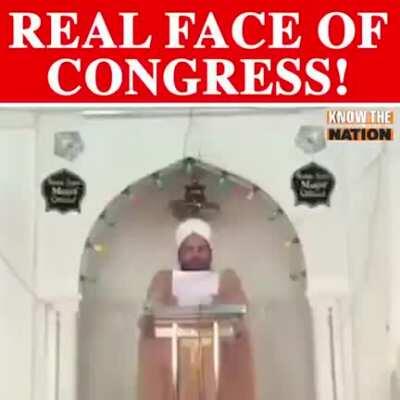 Moulvi in Rajasthan instructs his followers to collect at Rahul Gandhi rally in large numbers as show of strength because 