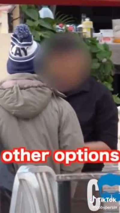 Get a load of this idiot