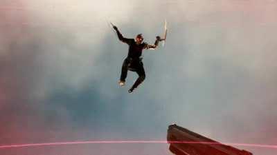 Flying Cyber Psycho GIF