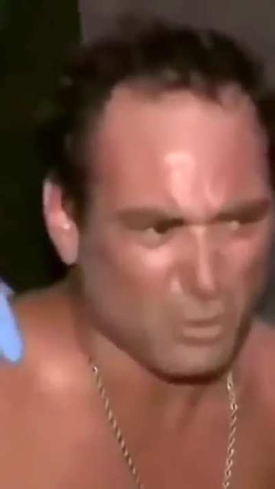 Dude is very polite considering he's off his face.