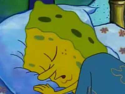 The Political Compass except its Spongebob