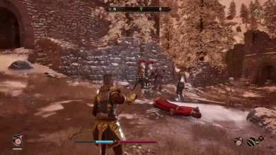 Day 366 of Pally and Me’s Adventure until I loot his armor. The battle of Sancre Tor has begun!
