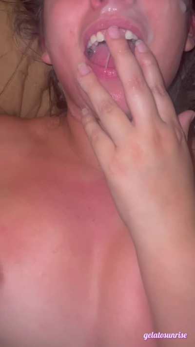 Fingers always end up in my mouth