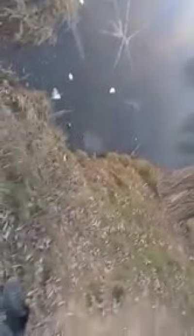 WCGW when Russians get drunk near water..