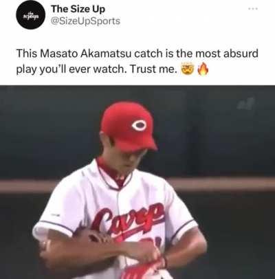 An amazing catch ⚾️ 