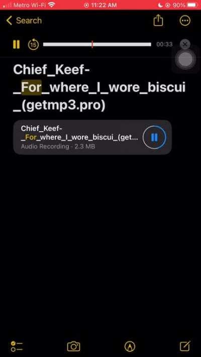 Chief Keef- For Where I Wore Biscuits (Brain dead ) 🐐🔥