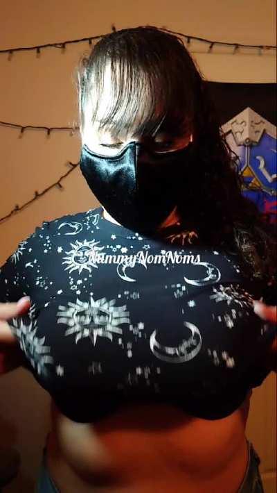 May I drop these titties on your face?