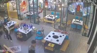 Those reflexes are insane