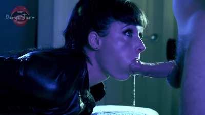 NEW 🔥 VIDEO - Close-Up Sloppy Deepthroat THROBBING Face Fuck ‼️  

Direct links to Full Video in comments! 👇