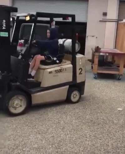 You're nailing it, kid. Just like your father! Now go right...