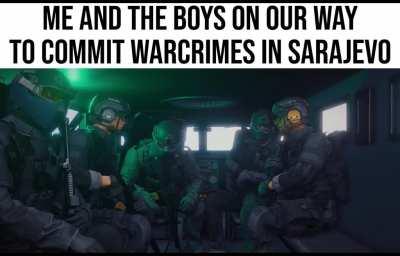 Gruntr, where were you between the years 1992 and 1995? Can you prove you weren't in Bosnia Mr. Debmeloper Man?