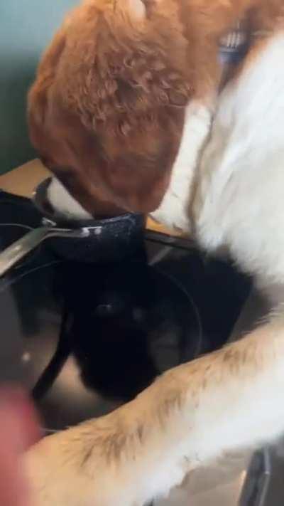 Unit Helping Itself to Stew