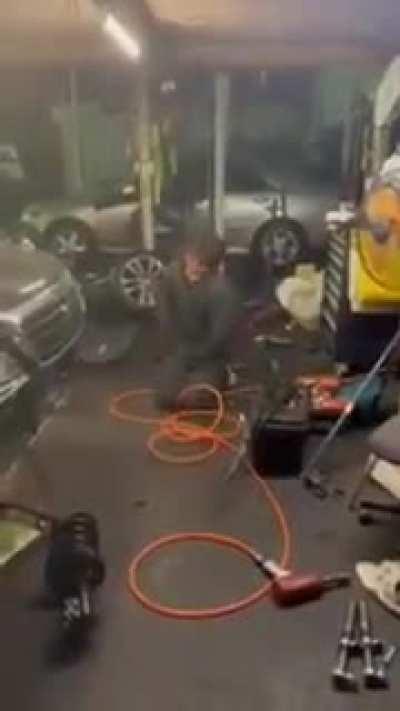 ... to unscrew a nut.