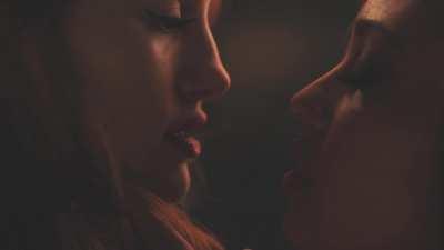 Madelaine Petsch lesbian scene with Vanessa Morgan