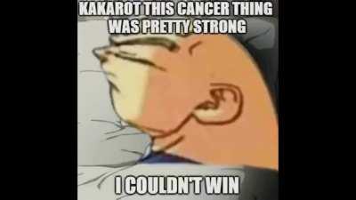 Vegeta Loses to Cancer