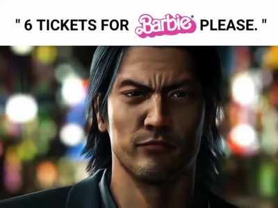 Me and Bois going to see the Barbie movie on