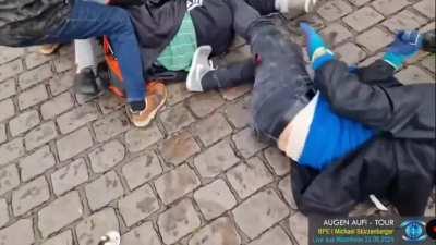 Knife attack in Mannheim, Germany today