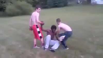 One right hook is all it took. Knocked out COLD