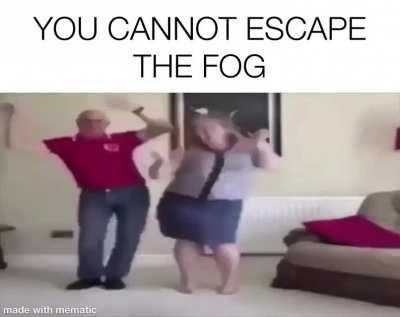 The fog is amongus