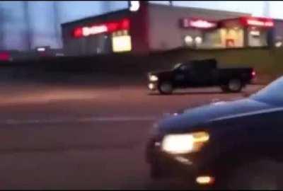 Guy gets into car accident after not paying attention