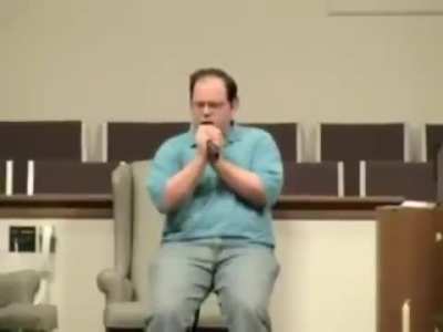 Minute of cringe. Followed by crappy music. This has lived in my head rent free for years. Never seen it posted on Reddit before. Singing starts at 1:07.