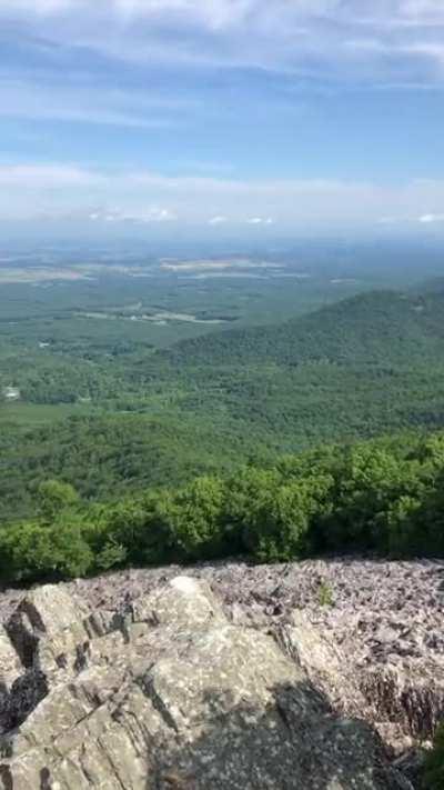 Turk Mountain, Shenandoah NP, VA (45 minutes before this it was nearly all fog!)