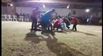 1 wedding, 1 funeral.