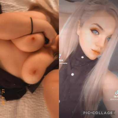 Calcosplay as Ino from naruto