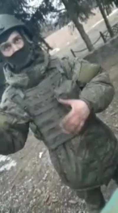 Russian troops surrender to the peasants