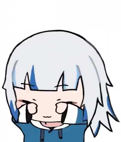 Parting hair back be like