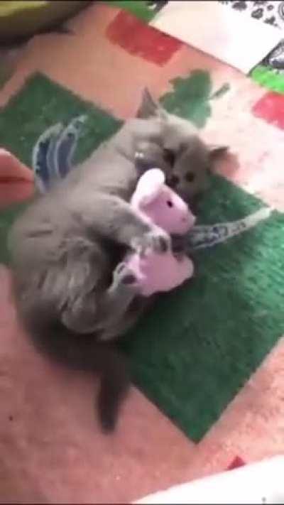 It's like a child who doesn't let anyone take his toys