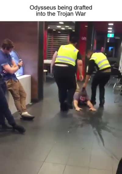 He really didn't want to go