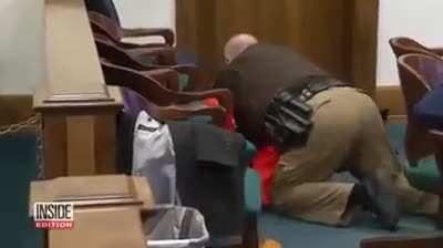 So she kills her boyfriend and this how she acts in front of a judge?