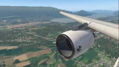 Chambery Runway 36 Circle To Land