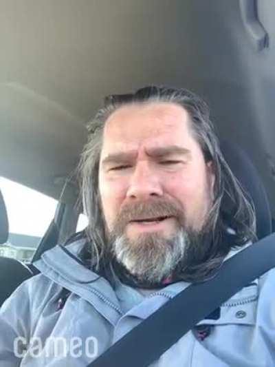 A gift for my friend, Brayden. Thank you Roger! Outlaws for life.