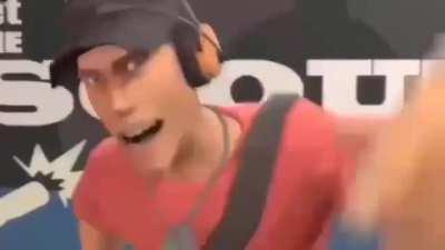 Meet the scout Intro but everything is grass