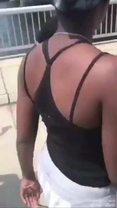 she damn near punched her into an alternate reality