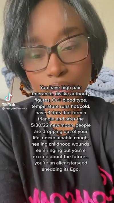 Back with the 'starseed' shit again