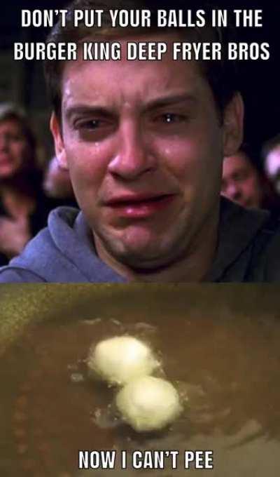 oh u like testes? why don’t u test deez nuts in the deep fryer 😎🤭👏